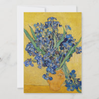 Vincent van Gogh - Vase with Irises