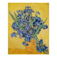 Vincent van Gogh - Vase with Irises