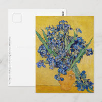Vincent van Gogh - Vase with Irises
