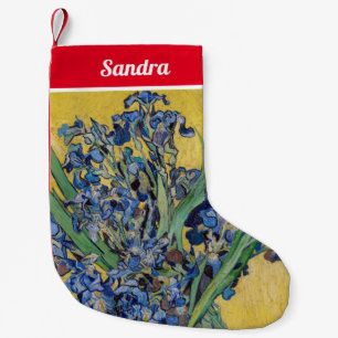 Vincent van Gogh - Vase with Irises Small Christmas Stocking