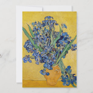 Vincent van Gogh - Vase with Irises Thank You Card