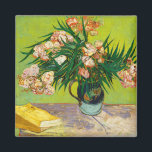 Vincent Van Gogh Vase With Oleanders And Books Magnet<br><div class="desc">Vincent Van Gogh Vase With Oleanders And Books Magnet</div>