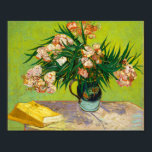 Vincent Van Gogh Vase With Oleanders And Books Poster<br><div class="desc">Vincent Van Gogh Vase With Oleanders And Books Poster</div>