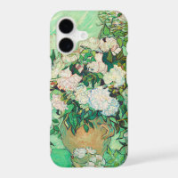 Vincent Van Gogh Vase with Pink Roses Fine Art