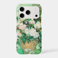 Vincent Van Gogh Vase with Pink Roses Fine Art