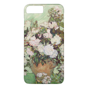 Vincent Van Gogh Vase With Pink Roses Floral Art iPhone 8 Plus/7 Plus Case