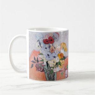 Vincent van Gogh - Vase with Roses & Anemones Coffee Mug