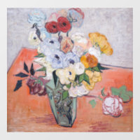Vincent van Gogh - Vase with Roses & Anemones