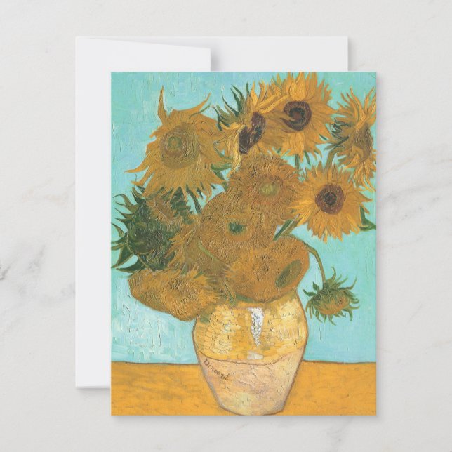 Vincent van Gogh - Vase with Twelve Sunflowers (Front)
