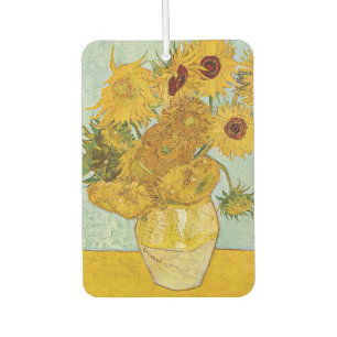 Vincent Van Gogh - Vase with Twelve Sunflowers Car Air Freshener
