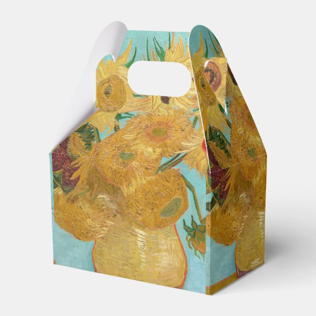 Vincent Van Gogh - Vase with Twelve Sunflowers Favour Box (Front Side)