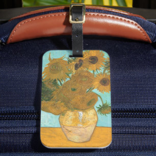 Vincent van Gogh - Vase with Twelve Sunflowers Luggage Tag