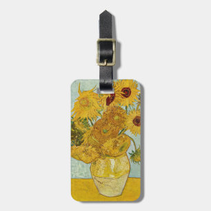 Vincent Van Gogh - Vase with Twelve Sunflowers Luggage Tag
