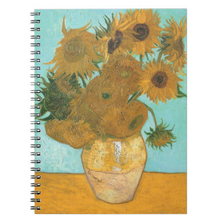 Vincent van Gogh - Vase with Twelve Sunflowers Notebook