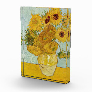 Vincent Van Gogh - Vase with Twelve Sunflowers Photo Block