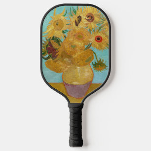 Vincent Van Gogh - Vase with Twelve Sunflowers Pickleball Paddle