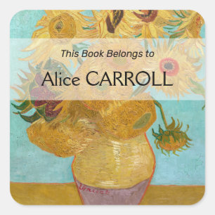 Vincent Van Gogh - Vase with Twelve Sunflowers Square Sticker