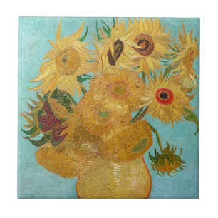 Vincent Van Gogh - Vase with Twelve Sunflowers Tile