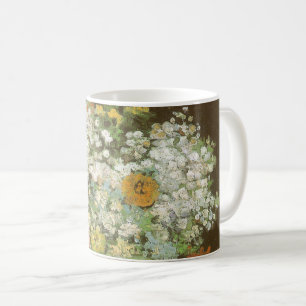 Vincent van Gogh - Vase with Zinnias and Flowers Coffee Mug