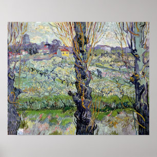 Vincent van Gogh View of Arles, 1889 Poster