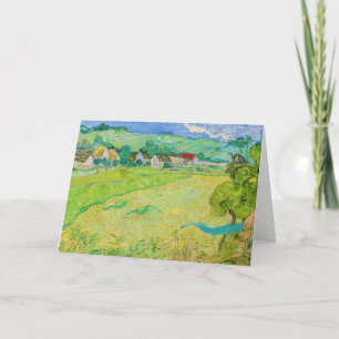 Vincent van Gogh - View of Vessenots near Auvers Card