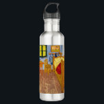 Vincent van Gogh - Vincent's Bedroom in Arles 710 Ml Water Bottle<br><div class="desc">Vincent's Bedroom in Arles / Van Gogh's Bedroom in Arles / La Chambre de Van Gogh a Arles by Vincent Van Gogh in 1889</div>