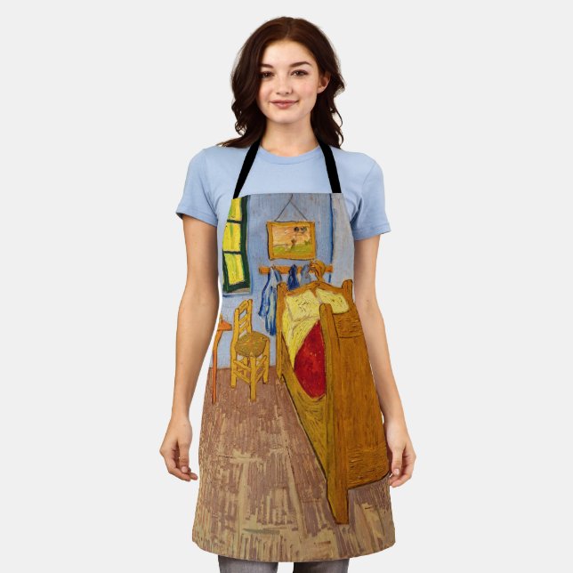 Vincent van Gogh - Vincent's Bedroom in Arles Apron (Worn)