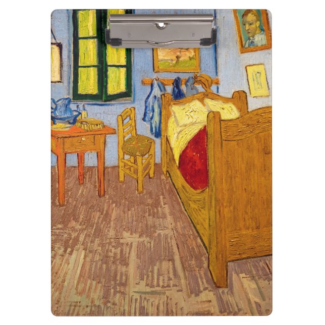 Vincent van Gogh - Vincent's Bedroom in Arles Clipboard (Front)