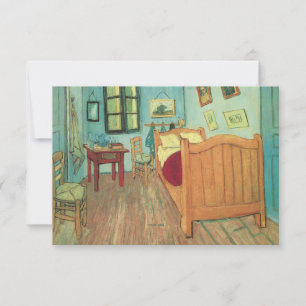 Vincent van Gogh - Vincent's Bedroom in Arles Invitation