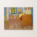 Vincent van Gogh - Vincent's Bedroom in Arles Jigsaw Puzzle<br><div class="desc">Vincent's Bedroom in Arles / Van Gogh's Bedroom in Arles / La Chambre de Van Gogh a Arles by Vincent Van Gogh in 1889</div>