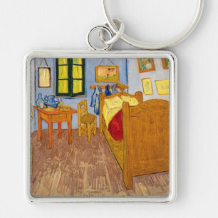 Vincent van Gogh - Vincent's Bedroom in Arles Key Ring