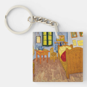 Vincent van Gogh - Vincent's Bedroom in Arles Key Ring
