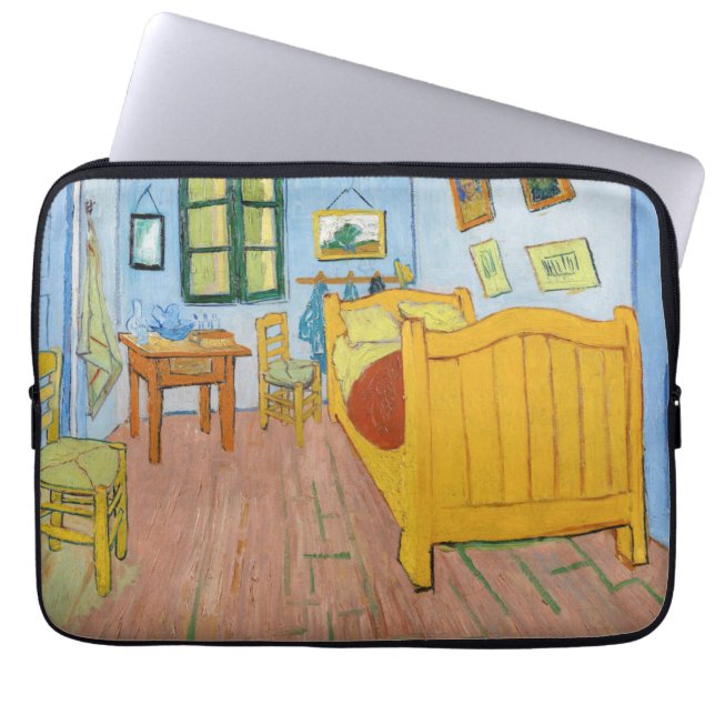 Vincent Van Gogh - Vincent's Bedroom in Arles Laptop Sleeve (Front)
