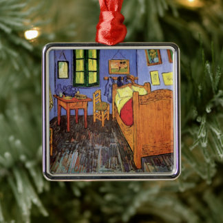 Vincent van Gogh - Vincent's Bedroom in Arles Metal Tree Decoration