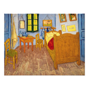 Vincent van Gogh - Vincent's Bedroom in Arles Photo Print