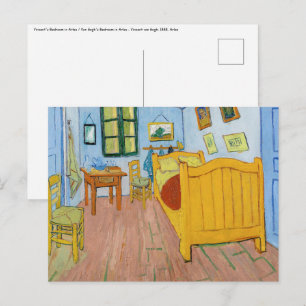 Vincent Van Gogh - Vincent's Bedroom in Arles Postcard