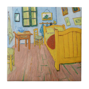 Vincent Van Gogh - Vincent's Bedroom in Arles Tile
