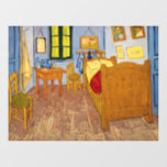 Vincent van Gogh - Vincent's Bedroom in Arles Window Cling<br><div class="desc">Vincent's Bedroom in Arles / Van Gogh's Bedroom in Arles / La Chambre de Van Gogh a Arles by Vincent Van Gogh in 1889</div>