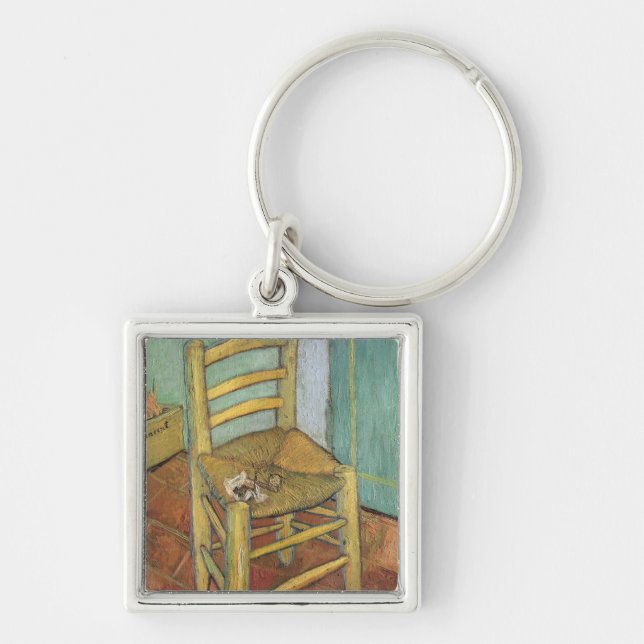 Vincent van Gogh | Vincent's Chair, 1888 Key Ring (Front)