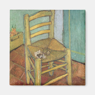 Vincent van Gogh   Vincent's Chair, 1888 Magnet