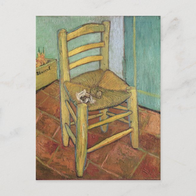 Vincent van Gogh | Vincent's Chair, 1888 Postcard (Front)