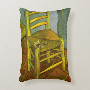 Vincent van Gogh - Vincent's Chair with His Pipe Decorative Cushion
