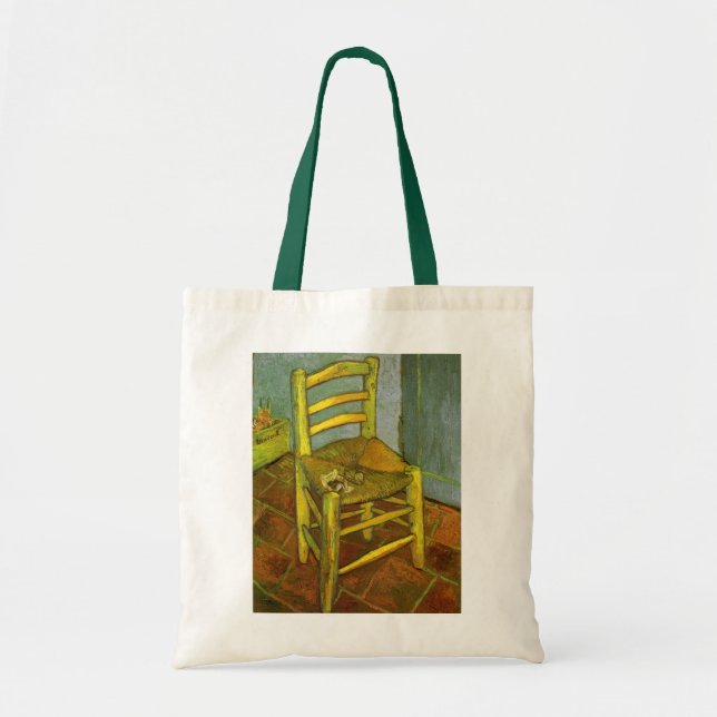Vincent van Gogh - Vincent's Chair with His Pipe Tote Bag (Front)