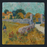 Vincent Van Gogh Vintage Farmhouse in Provence Trivet<br><div class="desc">A charming print of "Farmhouse in Provence" an oil on canvas painting created in 1888 by Vincent van Gogh. Vincent van Gogh (1853 – 1890) was a Dutch Post-Impressionist painter who in just over a decade created approximately 2, 100 paintings including about 860 oil paintings, most of which were created...</div>