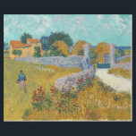 Vincent Van Gogh Vintage Farmhouse in Provence Wra Wrapping Paper<br><div class="desc">Incorporated in the design on this product is a charming print of "Farmhouse in Provence" an oil on canvas painting created in 1888 by Vincent van Gogh. Vincent van Gogh (1853 – 1890) was a Dutch Post-Impressionist painter who in just over a decade created approximately 2, 100 paintings including about...</div>