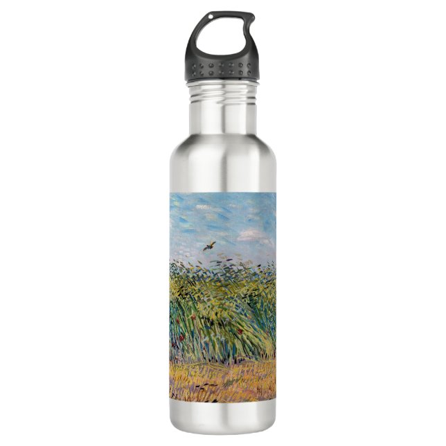 Vincent van Gogh - Wheat Field with a Lark 710 Ml Water Bottle (Front)