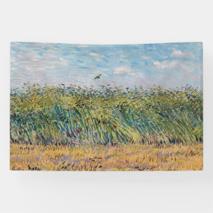 Vincent van Gogh - Wheat Field with a Lark Banner