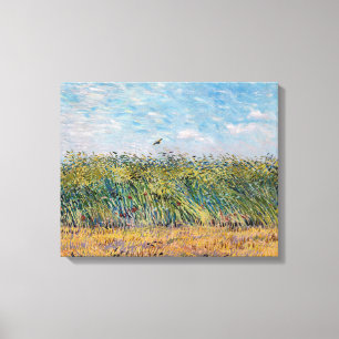 Vincent van Gogh - Wheat Field with a Lark Canvas Print