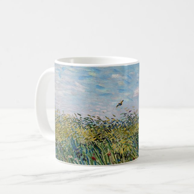 Vincent van Gogh - Wheat Field with a Lark Coffee Mug (Front Left)