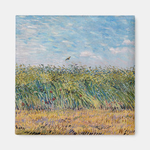 Vincent van Gogh - Wheat Field with a Lark Magnet